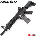 點一下即可放大預覽 -- M140升級版~KWA／KSC SR7 M4 CQB 全金屬電動槍，海豹托電槍（二代金屬 9mm BOX）