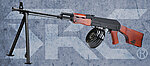 點一下即可放大預覽 -- SRC SR47 RPK AK47 三代原木托全金屬電動槍，電槍，長槍，BB槍，生存遊戲（附金屬腳架+3000連彈鼓）