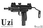 點一下即可放大預覽 -- KWC UZI 烏茲衝鋒槍，CO2槍，BB槍 2020年版 IWI 以色列