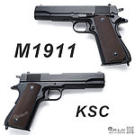 點一下即可放大預覽 -- KWA／KSC M1911 瓦斯槍，GBB手槍、BB槍，二戰美軍短槍、.45、國軍四五手槍