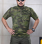 點一下即可放大預覽 -- [L號-叢林魔蠍迷彩]-台灣總代理 酋長 戰術短袖上衣 戰鬥服 T恤 透氣 排汗~LC3158A