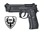 點一下即可放大預覽 -- HFC 貝瑞塔 M92 半金屬瓦斯手槍 金屬槍管（附精美槍箱）