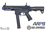 點一下即可放大預覽 -- 天空藍 G&G 怪怪 ARP9 緊緻型電動槍，電槍音爆聲大！