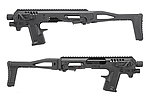 點一下即可放大預覽 -- [黑色]-CAA Micro Roni Carbine Kit 衝鋒槍套件、卡賓套件（授權刻字）適用G17、G18、G19、G23 克拉克~CAD-SK-08