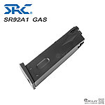 SRC SR92A1／M92 薄底版 瓦斯彈匣 23發金屬彈夾（通用M9A1、M9A3）