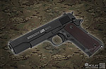 點一下即可放大預覽 -- SRC 特仕版 1911 全金屬Co2槍，GBB手槍 BB槍 附硬殼槍箱（滑套會動、仿真後座力、無彈後定）