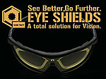 點一下即可放大預覽 -- KAM TACT 戰術護目鏡、耐衝擊抗霧抗刮（附偏光鏡片、鬆緊帶、近視鏡片架、外盒）eye Shields