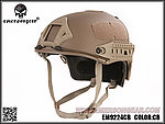 點一下即可放大預覽 -- [狼棕色]-Emersongear 愛默生 CP風格 斯巴達頭盔，AE戶外戰術頭盔（生存遊戲 自行車 越野車）EM9224