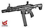點一下即可放大預覽 -- [霧黑色]-ICS 一芝軒 CXP-MARS PDW9 緊緻型電槍『電子板機版』AEG衝鋒槍、電動槍、步槍~ICS-420