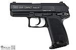 點一下即可放大預覽 -- KSC/KWA USP COMPACT 9mm 緊緻版 瓦斯槍，手槍，短槍，生存遊戲BB槍(SYSTEM 7+仿真刻字+金屬滑套+金屬彈匣)