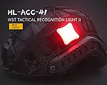 點一下即可放大預覽 -- [紅色]-Wosport 戰術信號燈 夜跑 夜戰 雙模式 持續／閃爍~HL-ACC-41