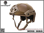 點一下即可放大預覽 -- [沙色]-EmersonGear 愛默生 MK風格戰術頭盔（生存遊戲 自行車 越野車）EM9201