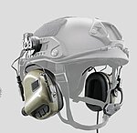 點一下即可放大預覽 -- [煙綠FG-M32H]-OPSMEN EARMOR M32H 戰術 抗噪耳機 for FAST MT 頭盔