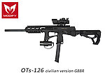 點一下即可放大預覽 -- MODIFY OTs-126 PP-2K 民用版瓦斯槍 GBB衝鋒槍 civilian version