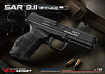 點一下即可放大預覽 -- ICS 一芝軒 Sarsilmaz SAR 9.II 瓦斯槍、GBB手槍，土耳其真槍廠授權