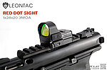 點一下即可放大預覽 -- LEONTAC 1x28x20 3MOA 內紅點快瞄 Red Dot 瞄具 RMR瞄準鏡 光感功能 抗震防水