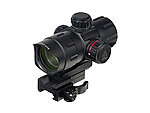 點一下即可放大預覽 -- UTG真品 4.2" ITA 紅／綠光 快拆式 T-Dot瞄準鏡 瞄具 