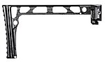 點一下即可放大預覽 -- 5KU SS-8 AK 鏤空摺疊托 1913折疊導軌（20mm魚骨）Skelet後托