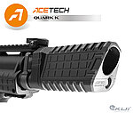 點一下即可放大預覽 -- ACETECH QUARK K MARUI KSG 散彈槍專用 彩虹發光器+槍燈 PAT4000-B-001 體感槍燈 夜戰 恆亮/爆閃模式