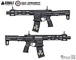 點一下即可放大預覽 -- G&G 怪怪 CM16 BAMF STEALTH 電子扳機 AEG 電槍 電動步槍 原廠授權 無彈掉匣，長槍