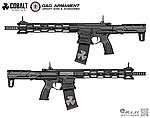 點一下即可放大預覽 -- G&G 怪怪 CM16 BAMF RECON 電子扳機 AEG 電槍 電動步槍 原廠授權 無彈掉匣，長槍