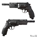 點一下即可放大預覽 -- UMAREX T4E HDR 50 Plus 左輪鎮暴槍『超級強化特仕版』Co2槍，加大氣室、鋼製槍管、贈100顆橡膠彈，訓練用槍、居家安全