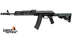 點一下即可放大預覽 -- [黑色]-LT AK74 RIS 全金屬電動槍，沖壓鋼、M-Lok護木，AEG電槍~Lancer Tactical
