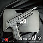 點一下即可放大預覽 -- 義大利原裝 LTL Alfa.50『特仕版』阿爾法 鎮暴槍 Co2槍 訓練用槍 居家安全、防衛保全