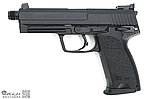 點一下即可放大預覽 -- KWA／KSC USP .45 Tactical 戰術版瓦斯槍，GBB手槍，System7（帶牙槍管+仿真刻字）BB槍