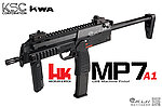 點一下即可放大預覽 -- [黑色]-KWA／KSC HK MP7A1 瓦斯槍 GBB衝鋒槍 BB槍 氣動槍
